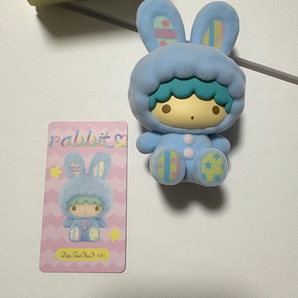 Sanrio Kiki Rabbit Velvet Rabbit series figure (New - Opened blind box)